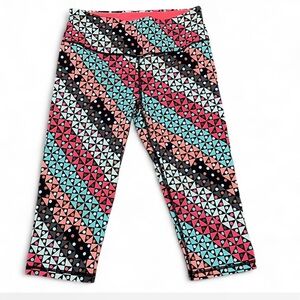 Victoria's Secret leggings - Pink, Blue, Black Geometric
